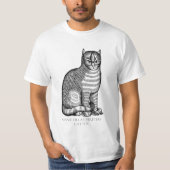 Oude Fuzzy Cat T-Shirt (Voorkant)