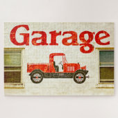 Oude garage legpuzzel (Horizontaal)