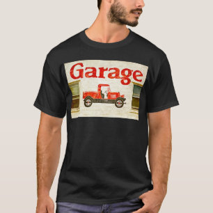 Oude garage t-shirt