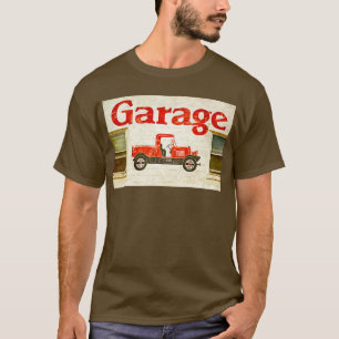 Oude garage t-shirt