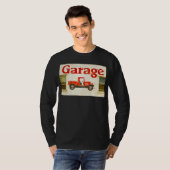 Oude garage t-shirt (Voorkant volledig)