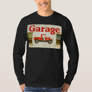 Oude garage t-shirt