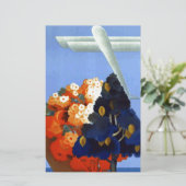 Oude Garda Italië Europa Lucht Reizen Briefpapier (Staand voorkant)