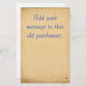 Oude garnering briefpapier (Voorkant / Achterkant)