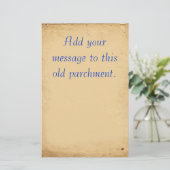 Oude garnering briefpapier (Staand voorkant)