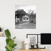 Oude gasinstallatie 1925 poster (Thuiskantoor)