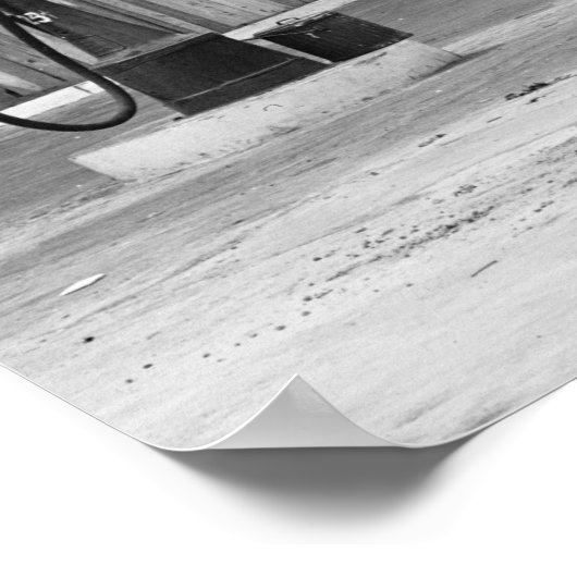 Oude gasinstallatie 1925 poster (Hoek)