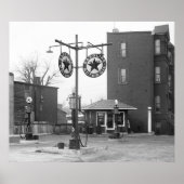 Oude gasinstallatie 1925 poster (Voorkant)