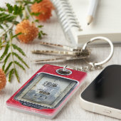 Oude gaspomp sleutelhanger (Voorkant Rechts)