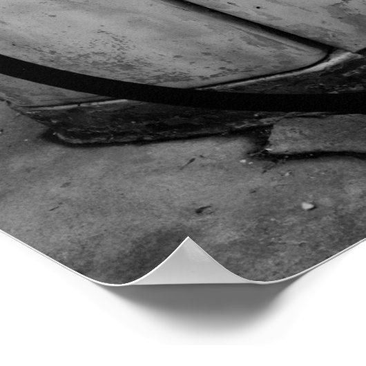 Oude gaspompen poster (Hoek)