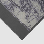 Oude Geboorte scène van Jezus Christus Tissuepapier (Detail)