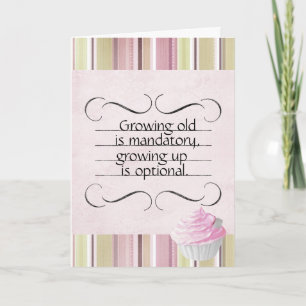 Oude geboortekaart wordt opgegroeid kaart