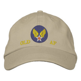 Oude geborduurde Air Force pet
