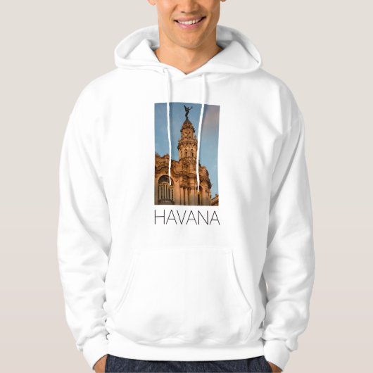 Oude gebouw Spits, Havana, Cuba Hoodie (Voorkant)