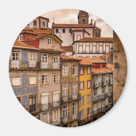 Oude gebouwen Porto, Portugal Magneet