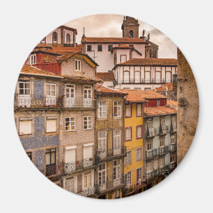 Oude gebouwen Porto, Portugal Magneet