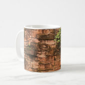 Oude gebroken muur koffiemok (Voorkant links)