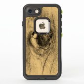 Oude gedroogde boom Knot (Achterkant)