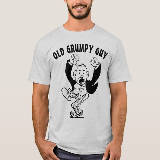 OUDE GEDUMPY GUY T-Shirts (Voorkant)