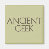 Oude Geek Magneet (Voorkant)