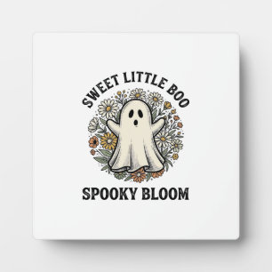 Oude Geest Bloemig Schattig Halloween Boe Boeket_1 Fotoplaat