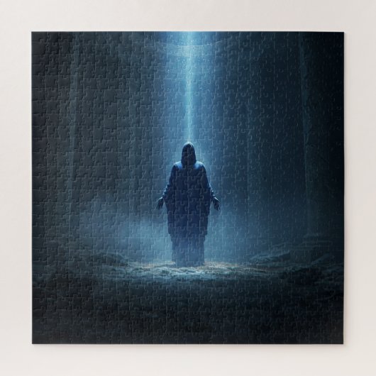 Oude Geest in Beamed Down in Mystieke Tempel Legpuzzel (Verticaal)