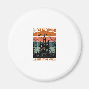 Oude Geest Komt Geest Huis Halloween Decoratie Magneet