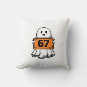 Oude Geest Nummer 67 Halloween Shirt Ontwerp_1 Kussen