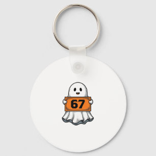 Oude Geest Nummer 67 Halloween Shirt Ontwerp_1 Sleutelhanger