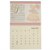 Oude , gefaseerde billen kalender (Jan 2027)