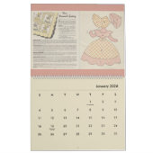 Oude , gefaseerde billen kalender (Jan 2026)