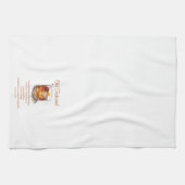 Oude gefaseerde Drink Recipe Theedoek (Horizontaal)