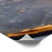 Oude gefaseerde microscoop poster (Hoek)