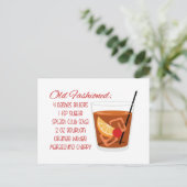 Oude gefaseerde ontvanger briefkaart (Staand voorkant)