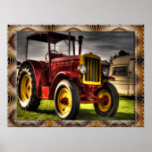 Oude gefaseerde Posters van trekkers (Voorkant)