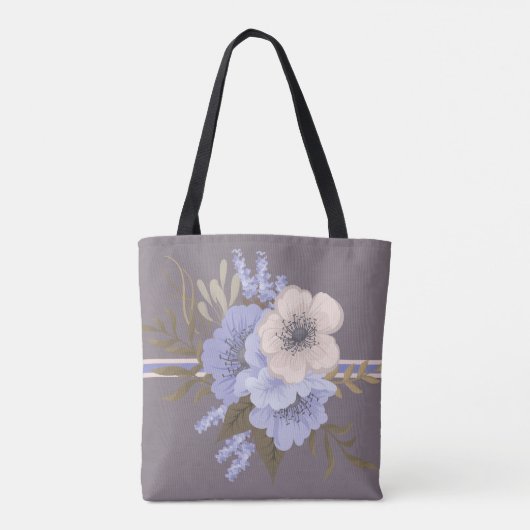 Oude gefaseerde Rozen Gepersonaliseerd Tas (Achterkant)