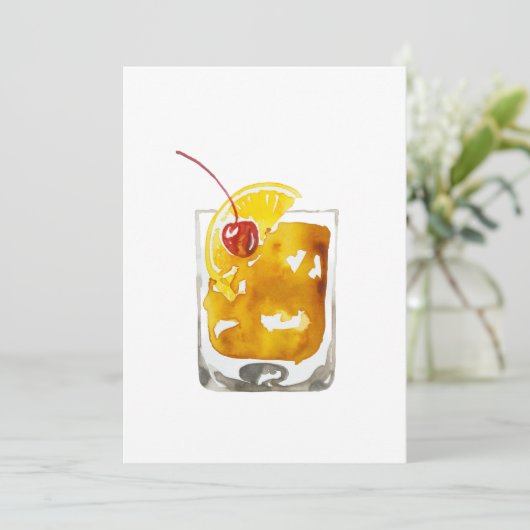 Oude, gefaseerde uitnodigingen (Staand voorkant)