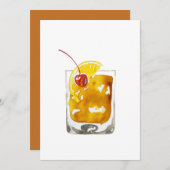 Oude, gefaseerde uitnodigingen (Voorkant / Achterkant)