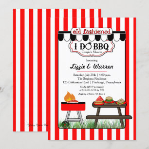 Oude, gefashioned achtertuin waar ik BBQ Couples S Kaart