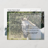 Oude gefashioned gebak ontvangt briefkaart (Voorkant / Achterkant)