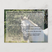 Oude gefashioned gebak ontvangt briefkaart (Voorkant)