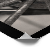 Oude gefibreerde zwoegen poster (Hoek)