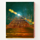 Oude geheimen THOTH 3D Egyptian Scifi Notitieboek (Achterkant)