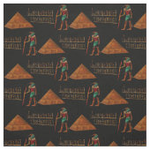 Oude geheimen THOTH 3D Egyptian Scifi Stof (Swatch)