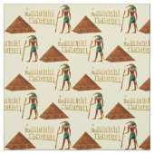 Oude geheimen THOTH 3D Egyptische Scifi 2 Stof (Swatch)