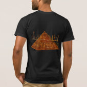 Oude geheimen THOTH 3D Egyptische Scifi 2 T-shirt (Achterkant)