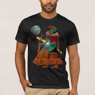 Oude geheimen THOTH 3D Egyptische Scifi 2 T-shirt