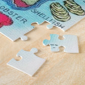 Oude geïllustreerde Marblehead-puzzel Legpuzzel (Zijkant)