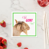 Oude geit Groen 29e 29e 29e verjaardag Servet (Insitu)