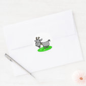 Oude geit Sticker (Envelop)